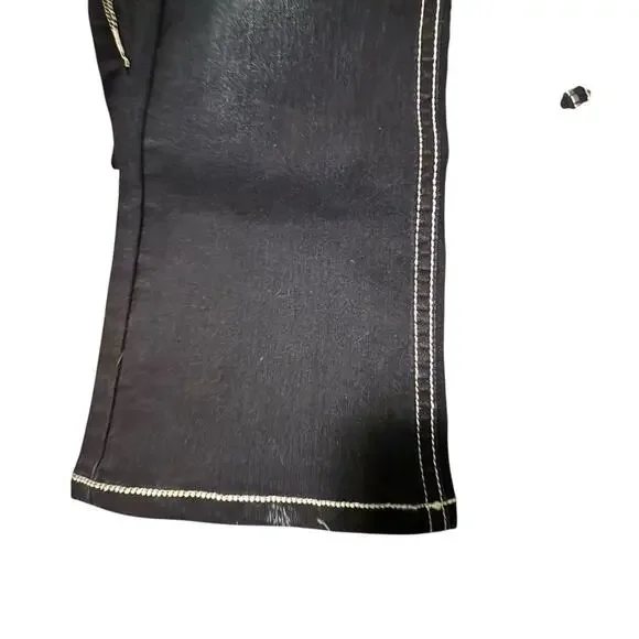 Wallflower Dark Indigo Flare Jeans Size 9 - Picture 2 of 9